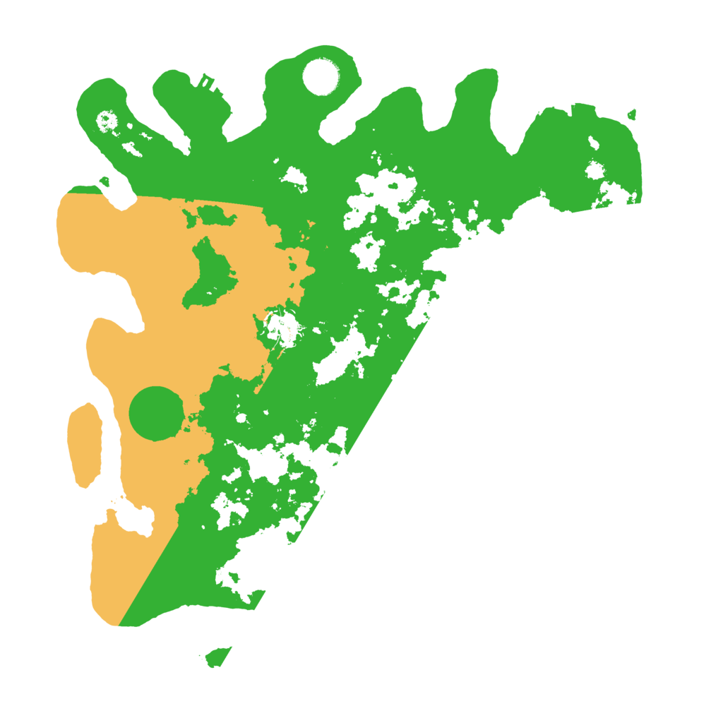 Biome Rust Map: Procedural Map, Size: 3500, Seed: 1547024234