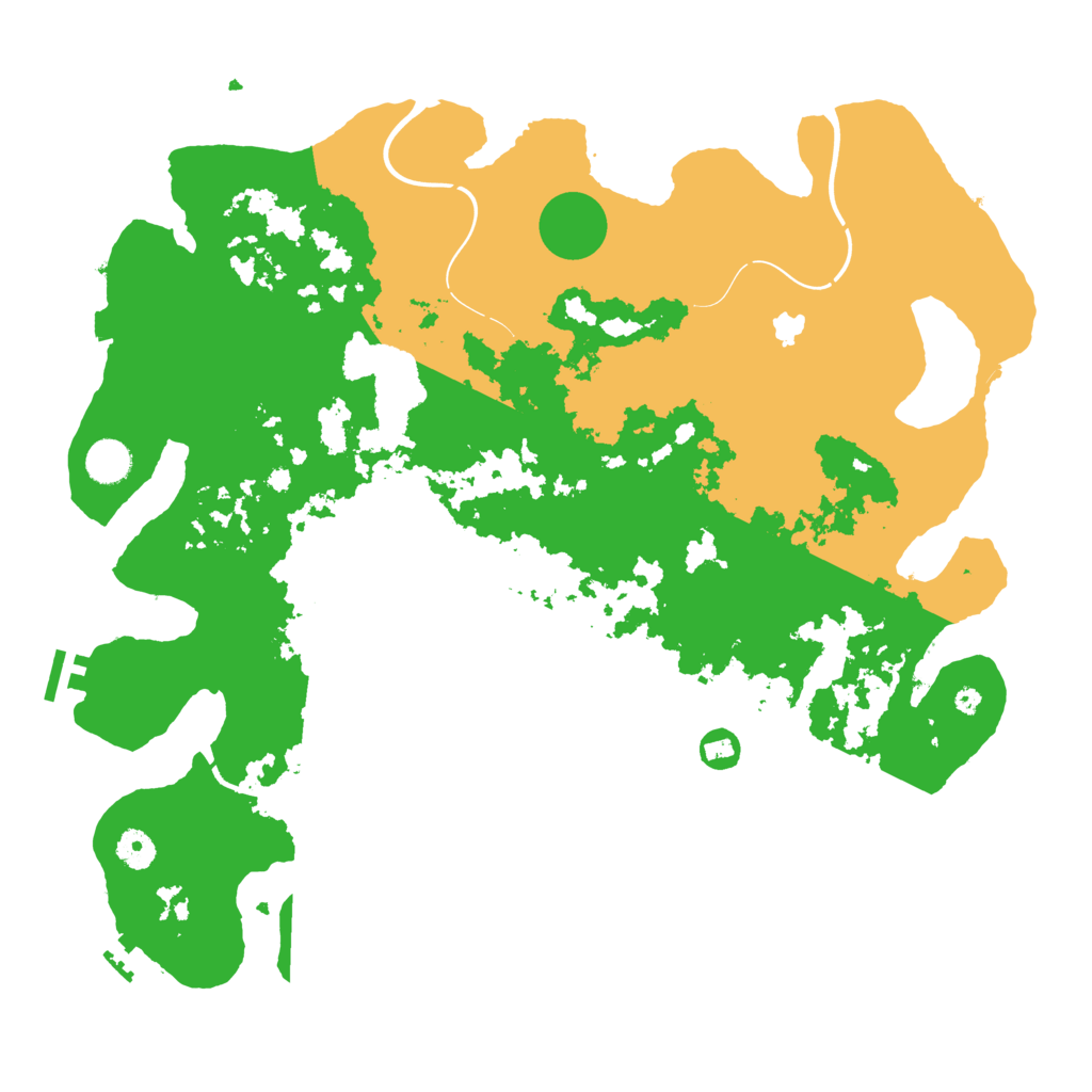 Biome Rust Map: Procedural Map, Size: 4250, Seed: 1144536958