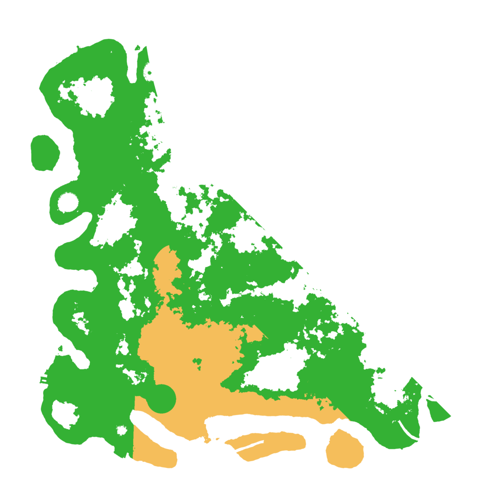 Biome Rust Map: Procedural Map, Size: 4500, Seed: 828550109