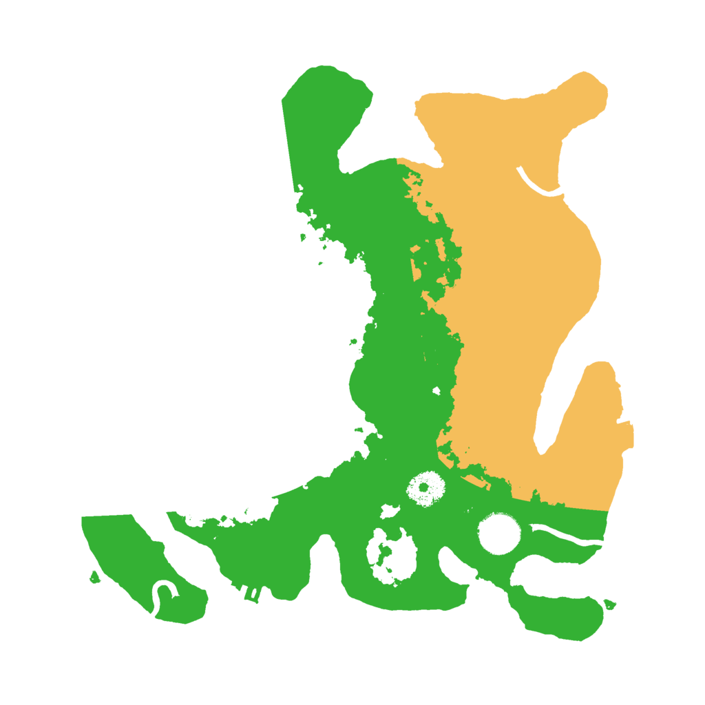 Biome Rust Map: Procedural Map, Size: 3000, Seed: 32383