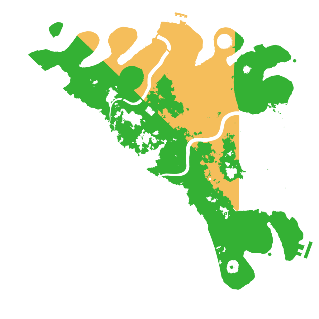 Biome Rust Map: Procedural Map, Size: 3750, Seed: 2300345