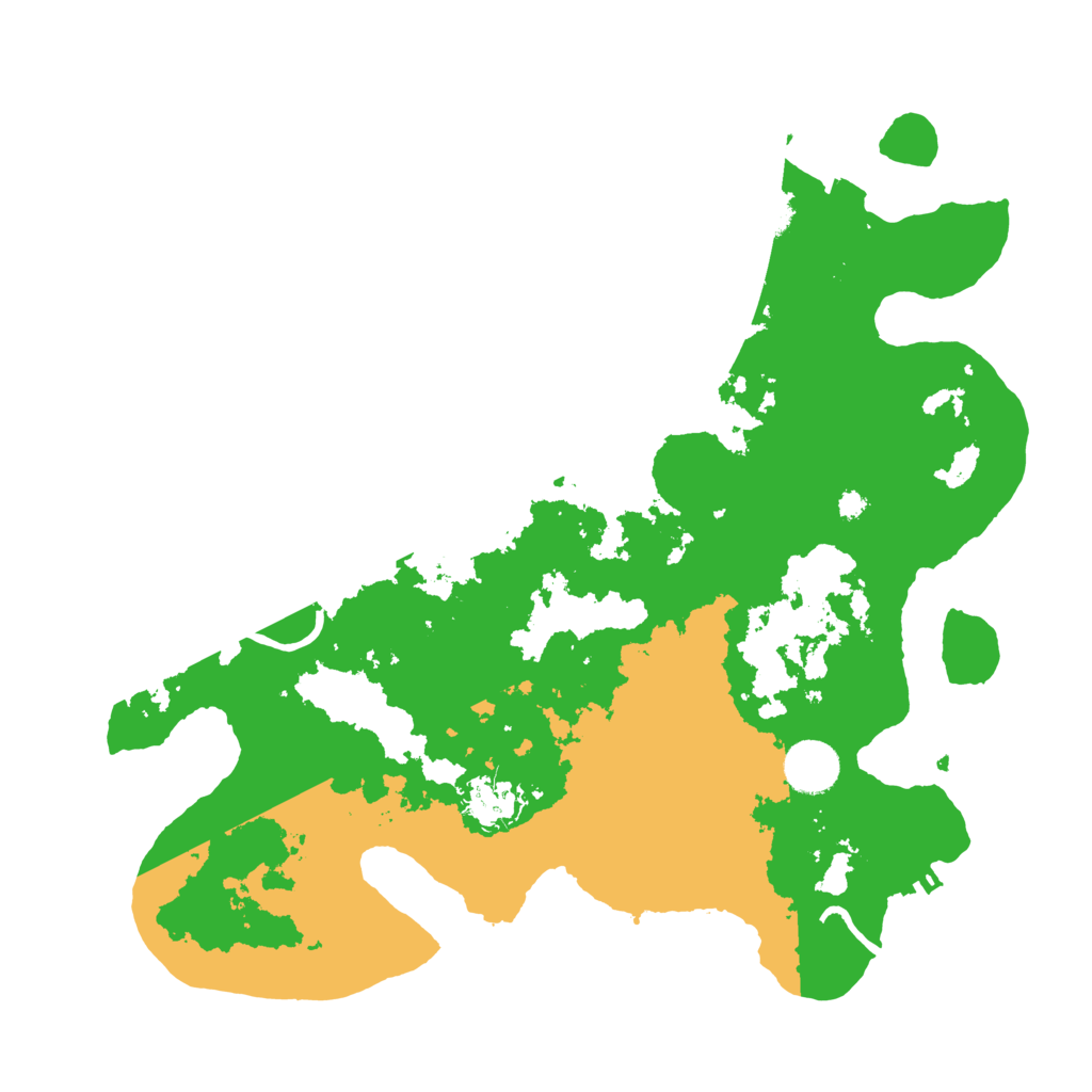Biome Rust Map: Procedural Map, Size: 3600, Seed: 1905058746