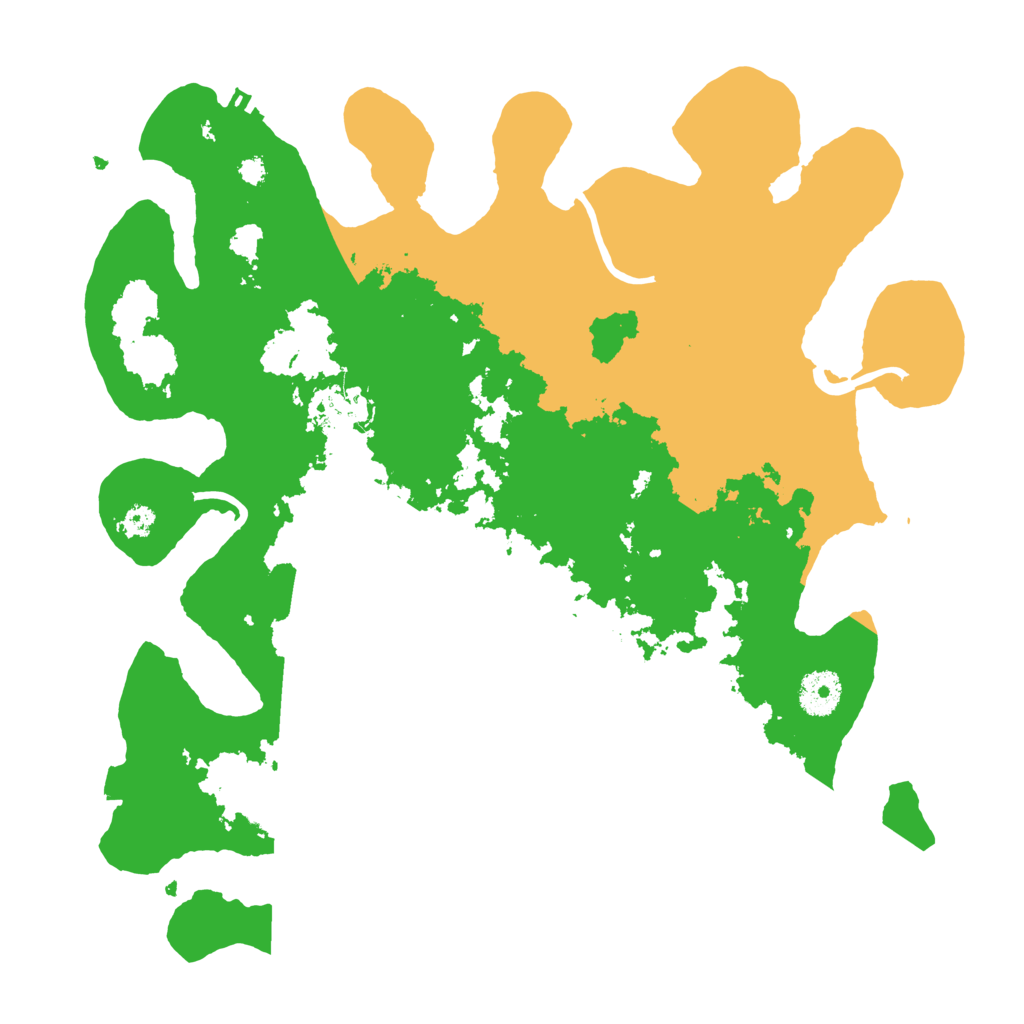 Biome Rust Map: Procedural Map, Size: 3500, Seed: 111266042