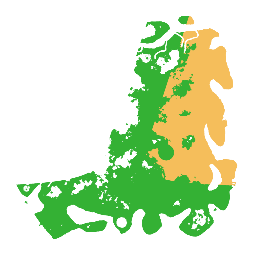 Biome Rust Map: Procedural Map, Size: 4250, Seed: 770901592