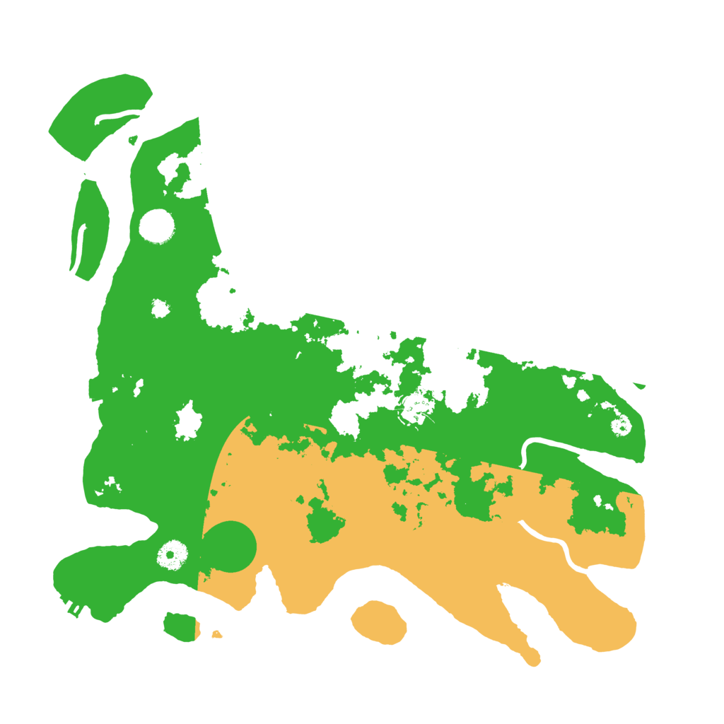 Biome Rust Map: Procedural Map, Size: 3700, Seed: 1756278470