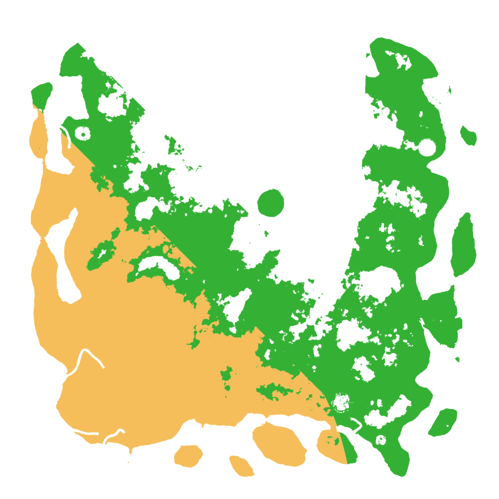 Biome Rust Map: Procedural Map, Size: 5000, Seed: 811792791