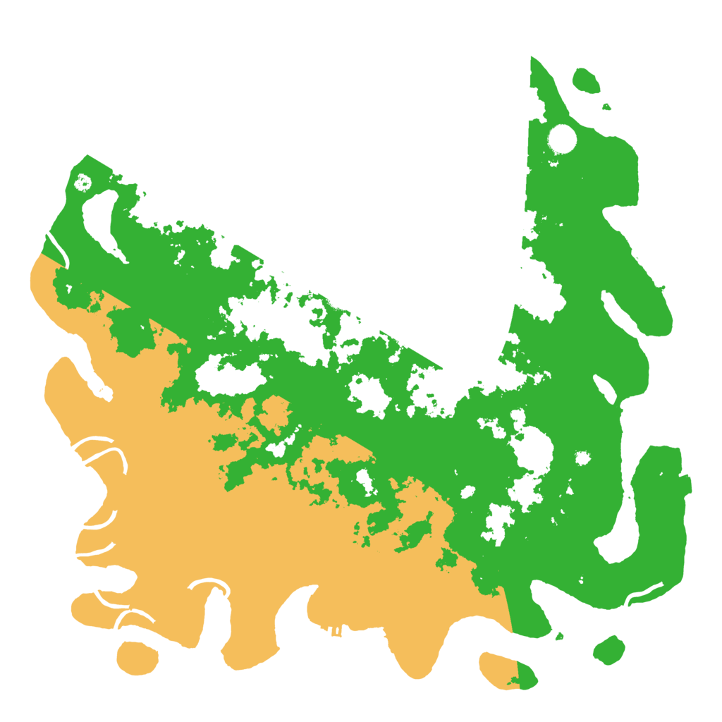 Biome Rust Map: Procedural Map, Size: 4400, Seed: 249431