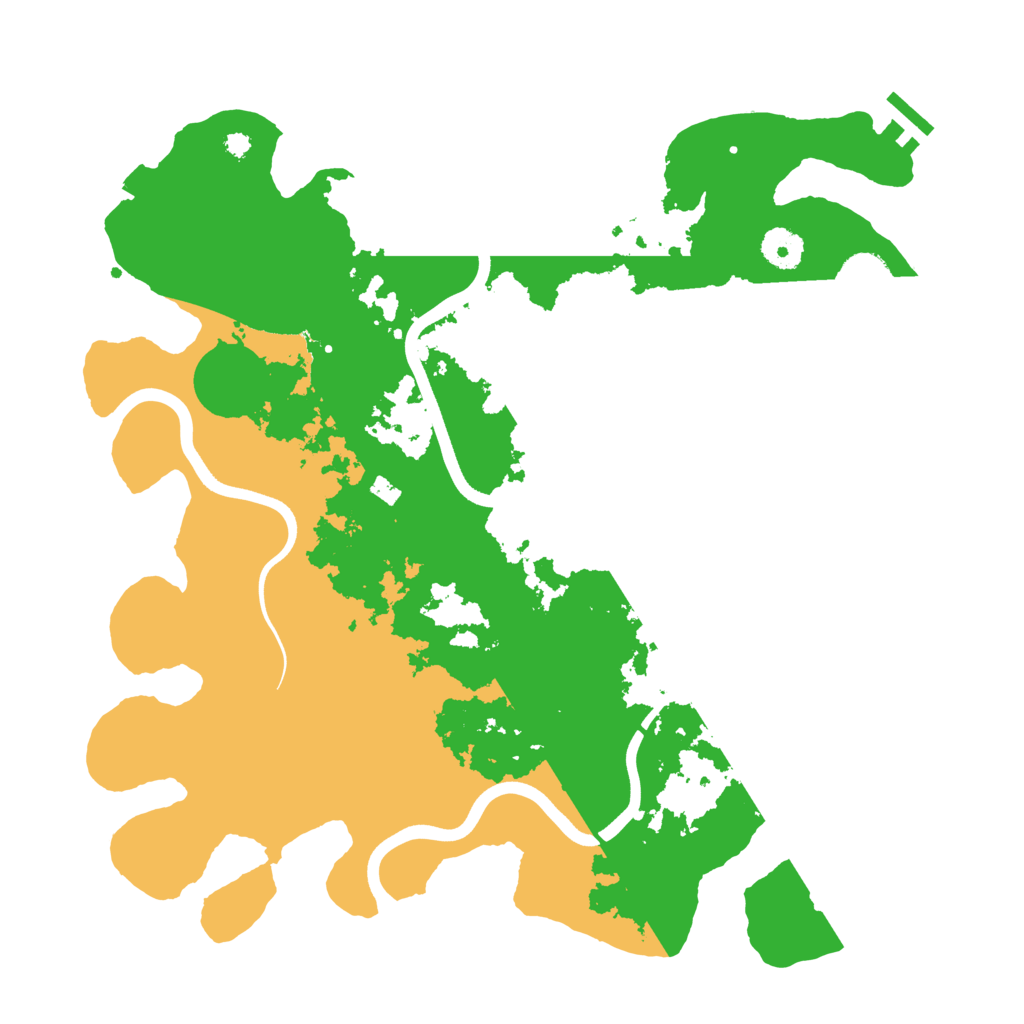 Biome Rust Map: Procedural Map, Size: 3750, Seed: 111467980