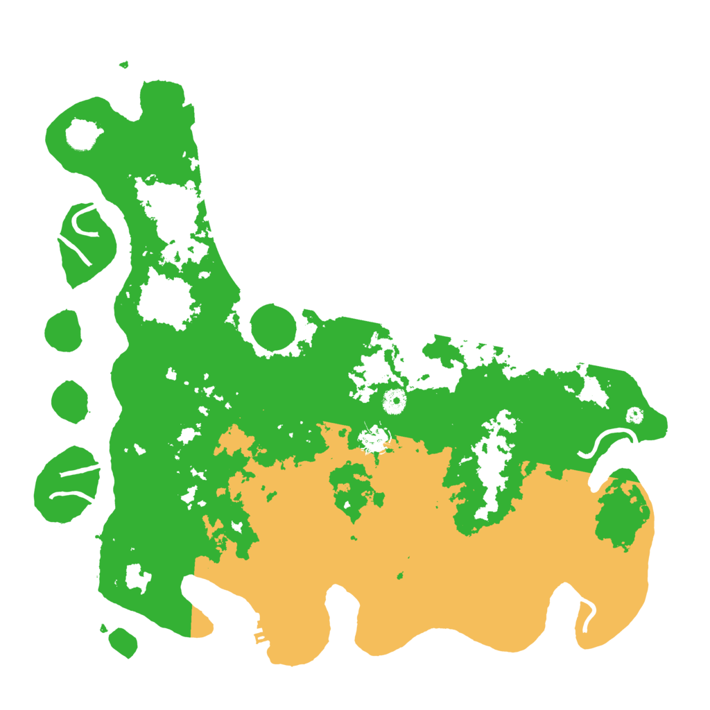 Biome Rust Map: Procedural Map, Size: 4250, Seed: 295546326