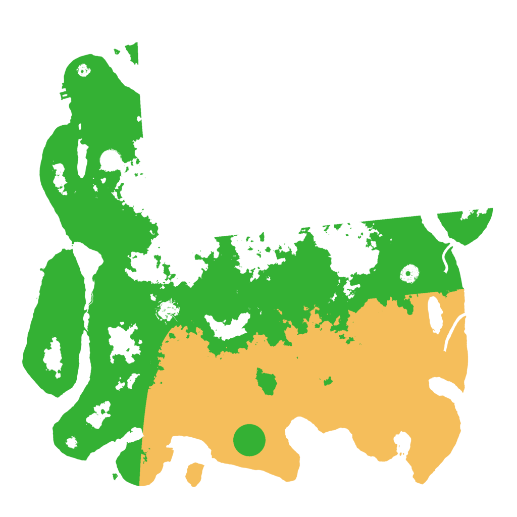 Biome Rust Map: Procedural Map, Size: 4250, Seed: 413962149