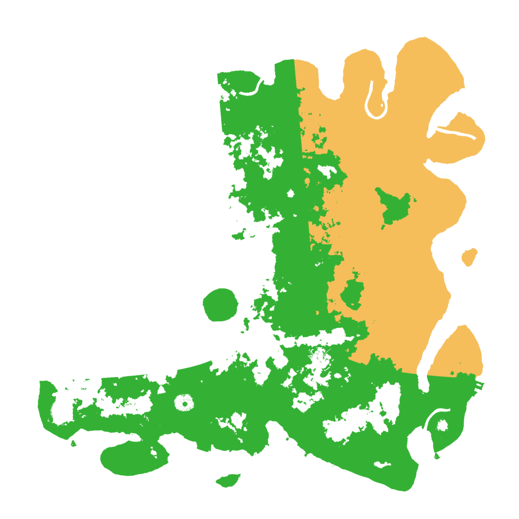 Biome Rust Map: Procedural Map, Size: 4250, Seed: 92071323
