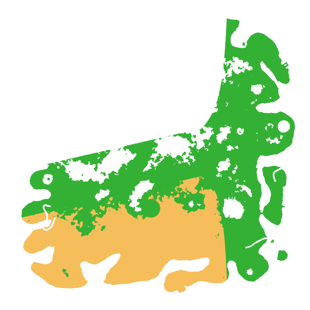 Biome Rust Map: Procedural Map, Size: 4500, Seed: 767233068