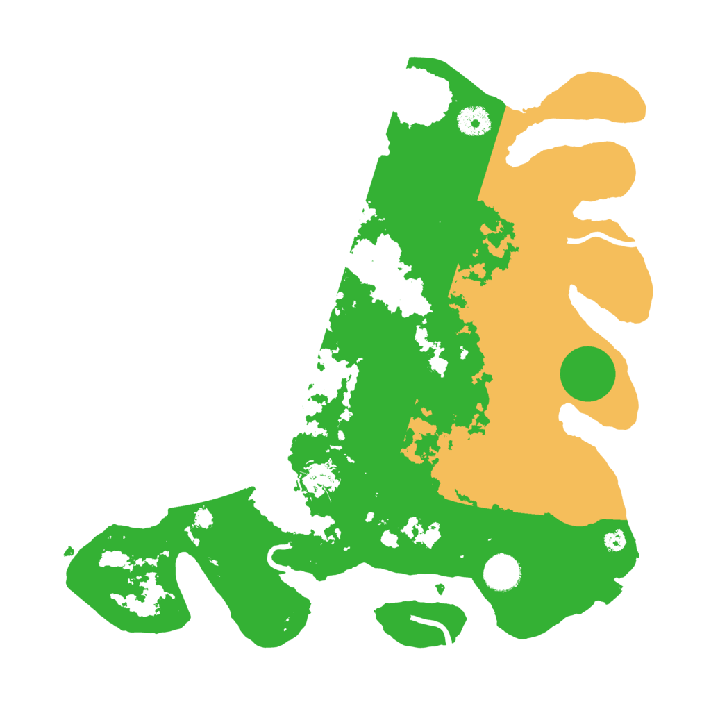 Biome Rust Map: Procedural Map, Size: 3400, Seed: 47214