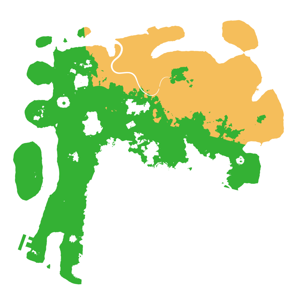 Biome Rust Map: Procedural Map, Size: 3800, Seed: 1386899882