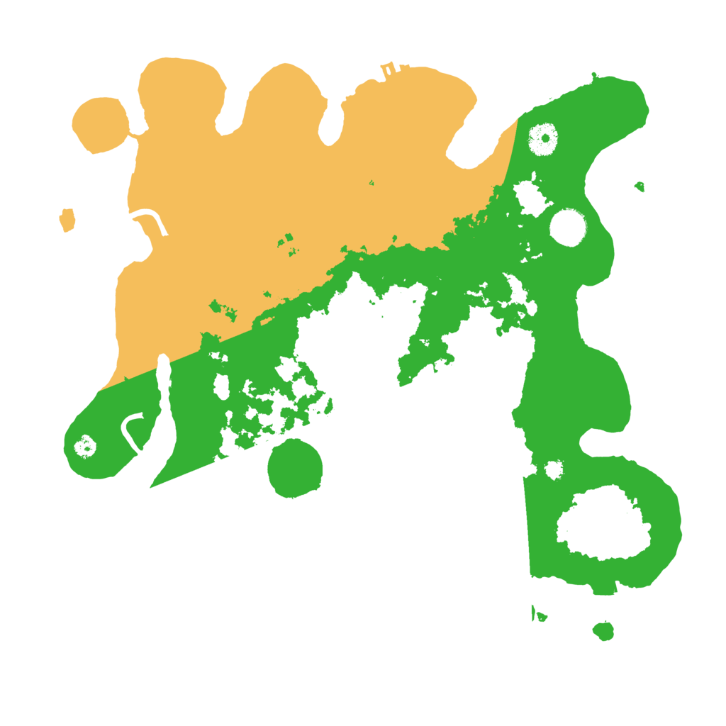 Biome Rust Map: Procedural Map, Size: 3500, Seed: 1076905765