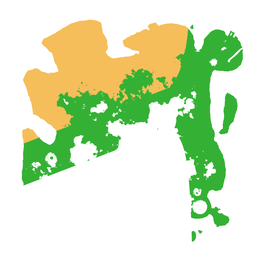 Biome Rust Map: Procedural Map, Size: 3300, Seed: 1744804036