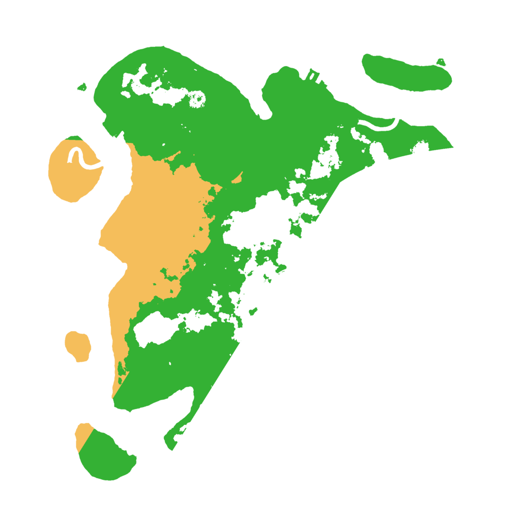 Biome Rust Map: Procedural Map, Size: 3000, Seed: 1281956063