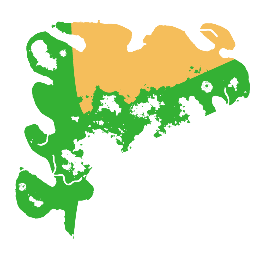 Biome Rust Map: Procedural Map, Size: 3550, Seed: 23248392