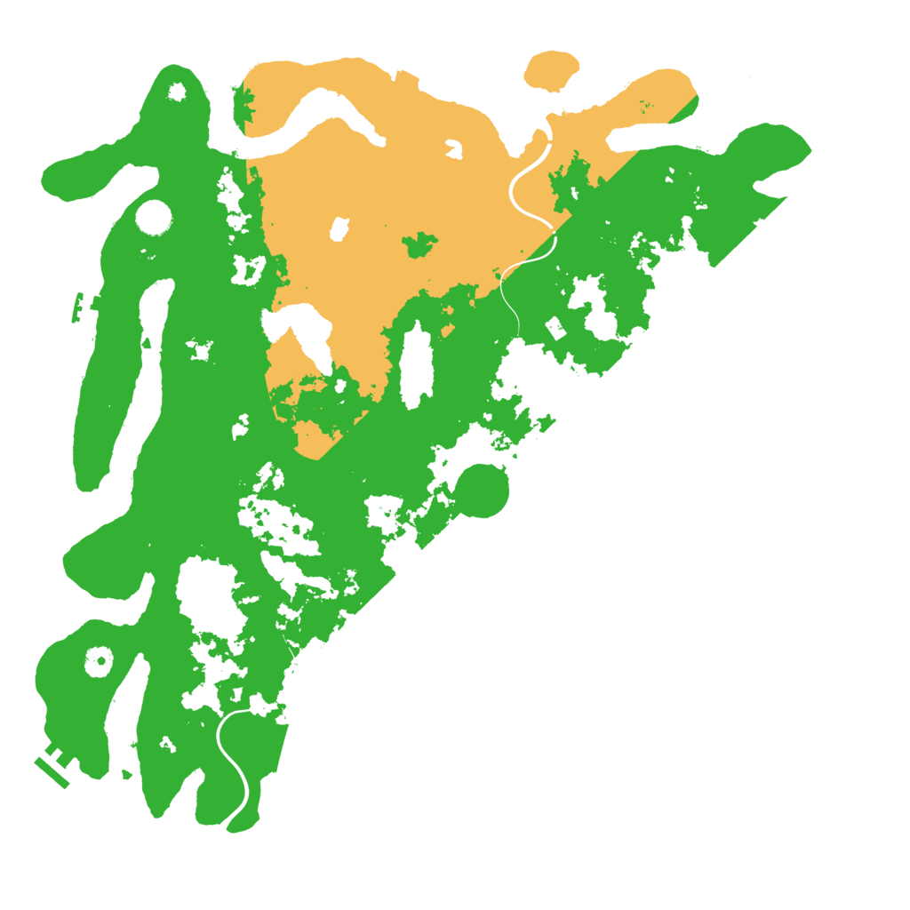 Biome Rust Map: Procedural Map, Size: 4500, Seed: 1604342