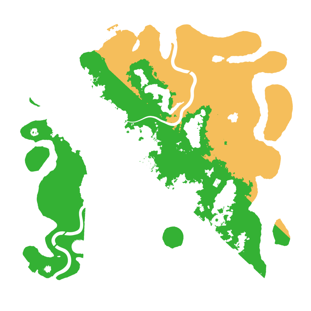 Biome Rust Map: Procedural Map, Size: 4000, Seed: 723080984