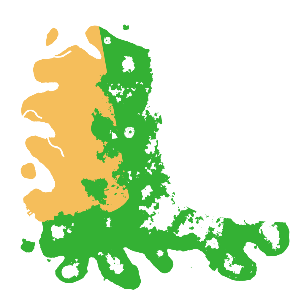 Biome Rust Map: Procedural Map, Size: 4256, Seed: 2026