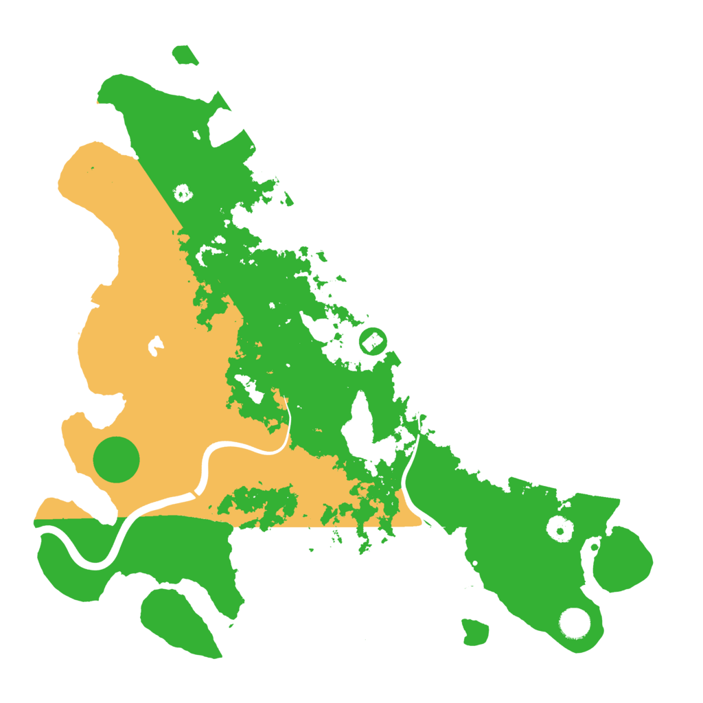Biome Rust Map: Procedural Map, Size: 4000, Seed: 19955639