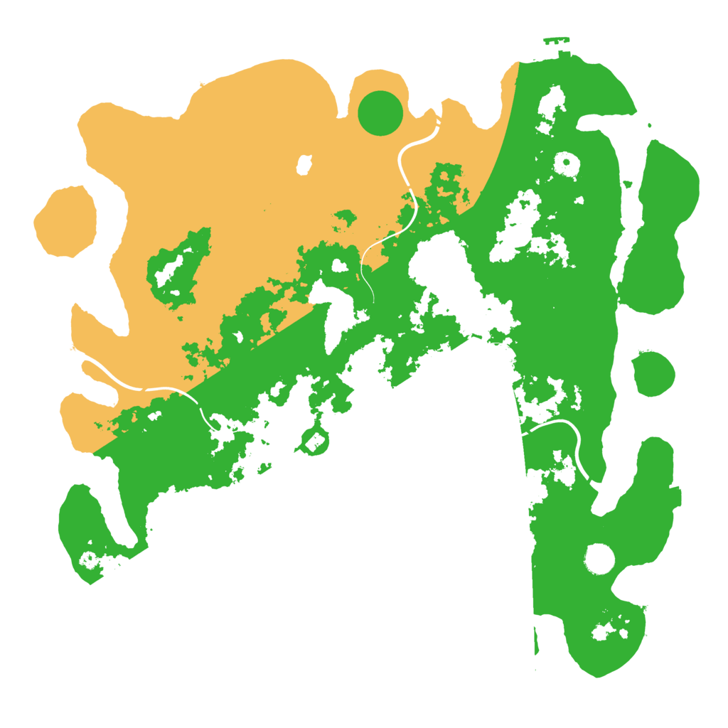 Biome Rust Map: Procedural Map, Size: 4250, Seed: 88338382