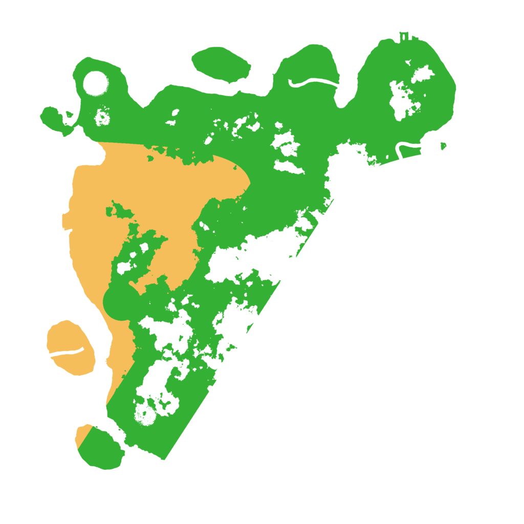 Biome Rust Map: Procedural Map, Size: 3700, Seed: 36813352