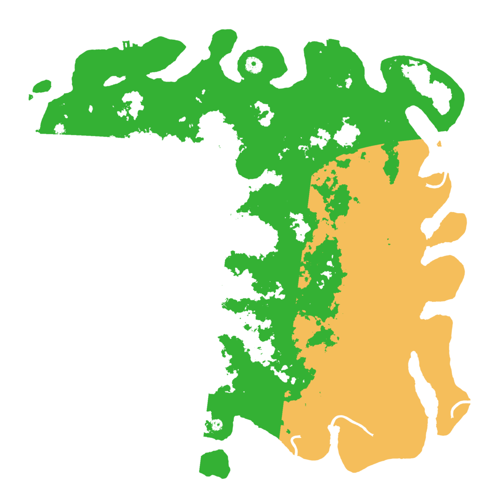 Biome Rust Map: Procedural Map, Size: 4500, Seed: 1465042706