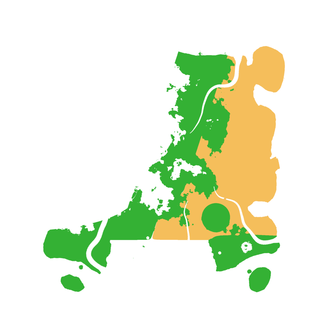 Biome Rust Map: Procedural Map, Size: 3000, Seed: 1044893726