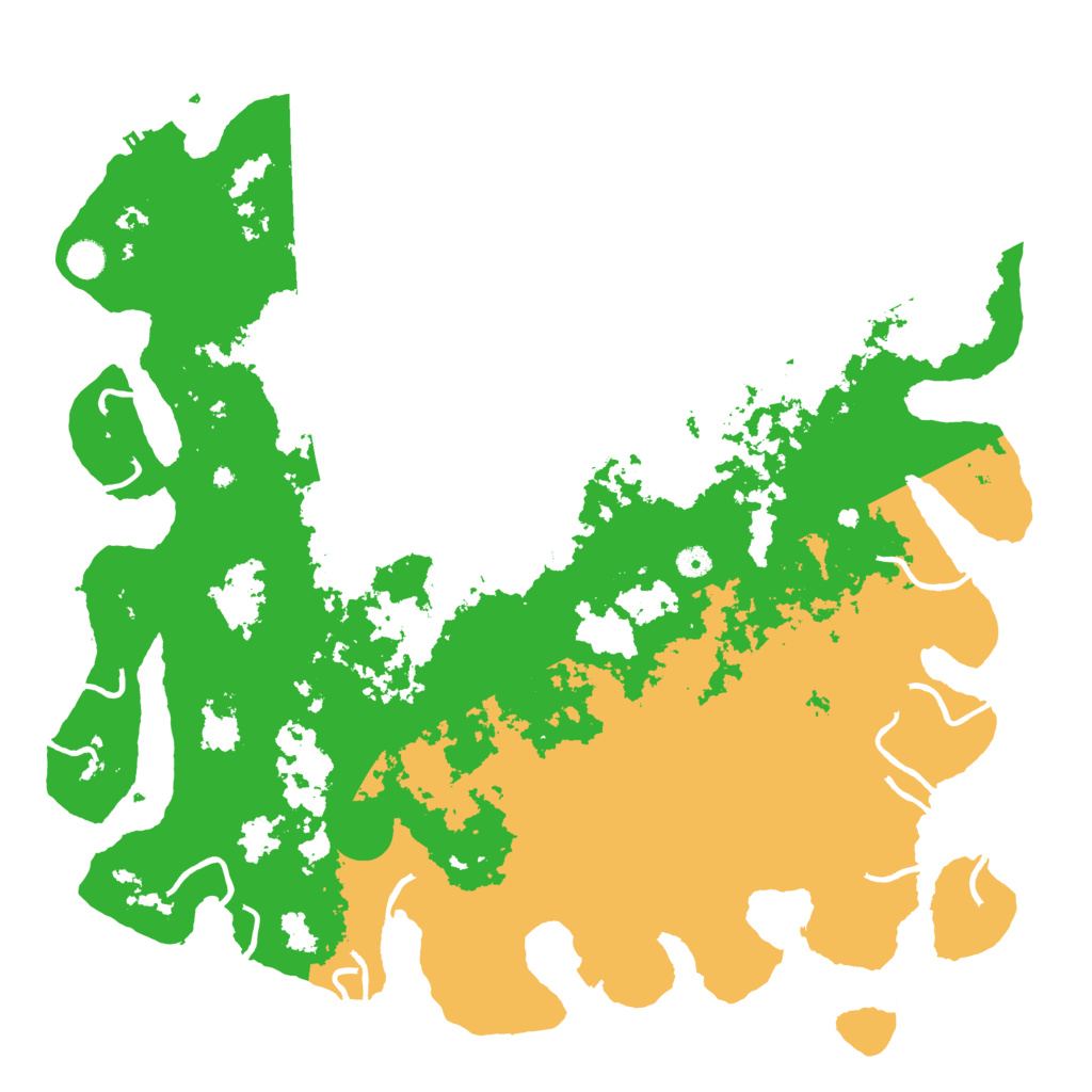 Biome Rust Map: Procedural Map, Size: 5000, Seed: 231321