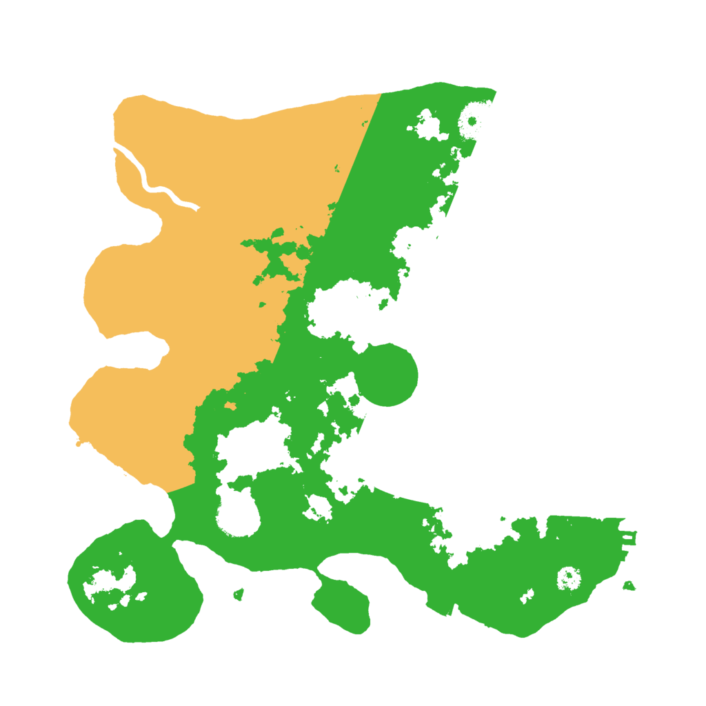 Biome Rust Map: Procedural Map, Size: 3000, Seed: 19021980