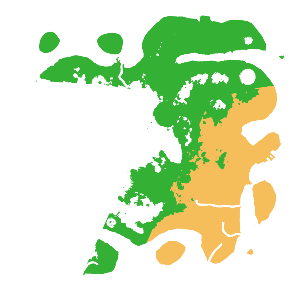Biome Rust Map: Procedural Map, Size: 3425, Seed: 2050196969