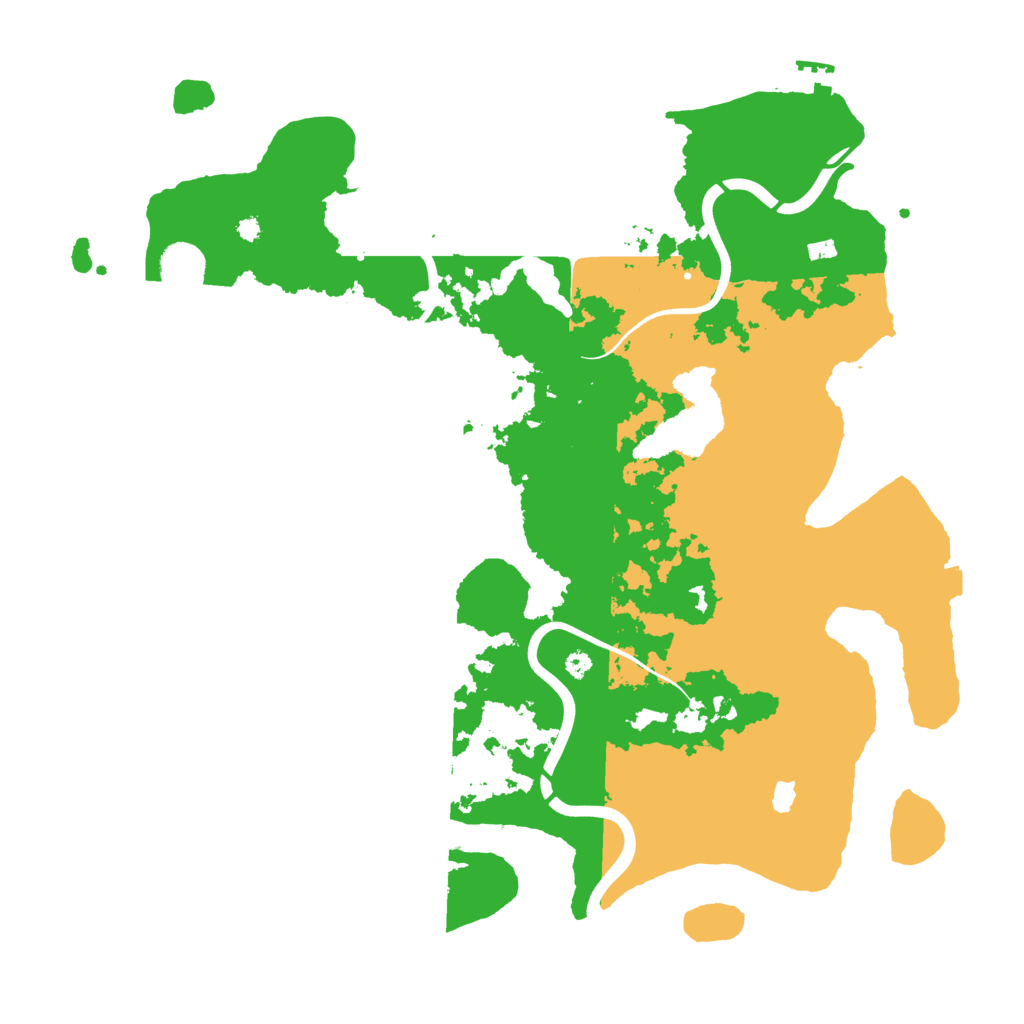 Biome Rust Map: Procedural Map, Size: 4000, Seed: 540762063