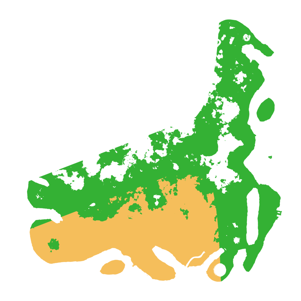 Biome Rust Map: Procedural Map, Size: 4250, Seed: 420657866