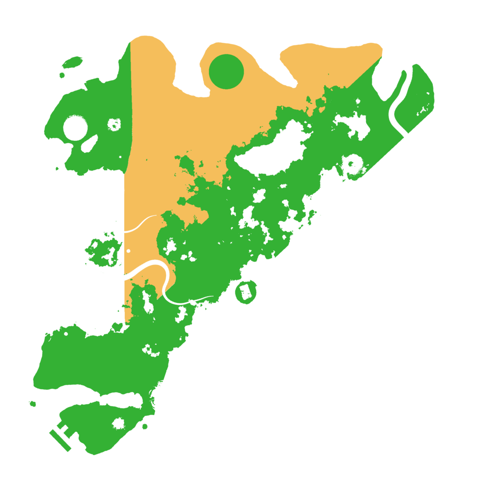 Biome Rust Map: Procedural Map, Size: 3750, Seed: 239