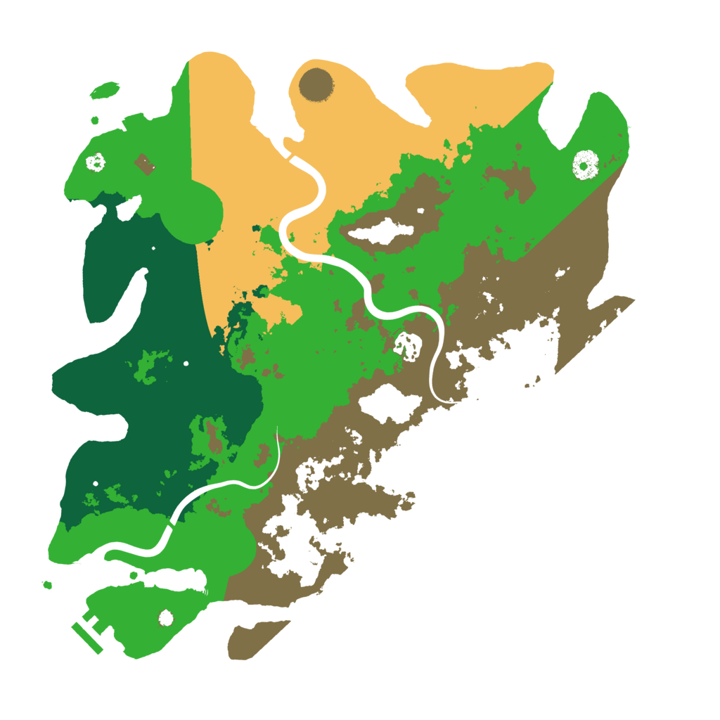 Biome Rust Map: Procedural Map, Size: 3750, Seed: 239