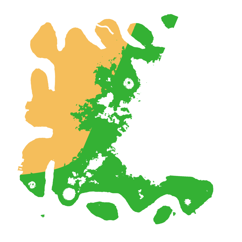 Biome Rust Map: Procedural Map, Size: 3500, Seed: 11135317