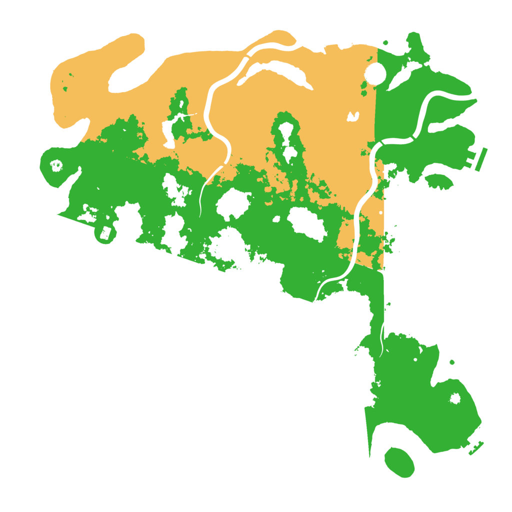 Biome Rust Map: Procedural Map, Size: 4250, Seed: 125556435