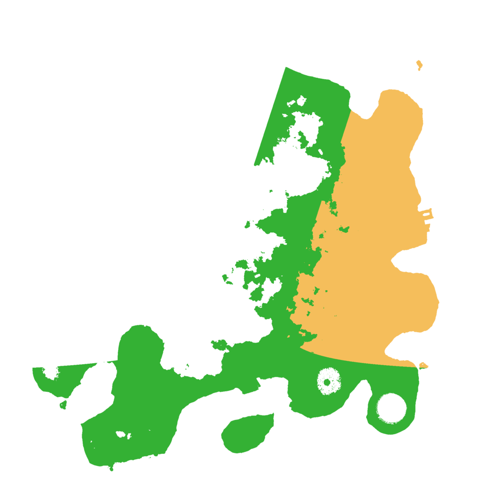 Biome Rust Map: Procedural Map, Size: 3000, Seed: 627519962