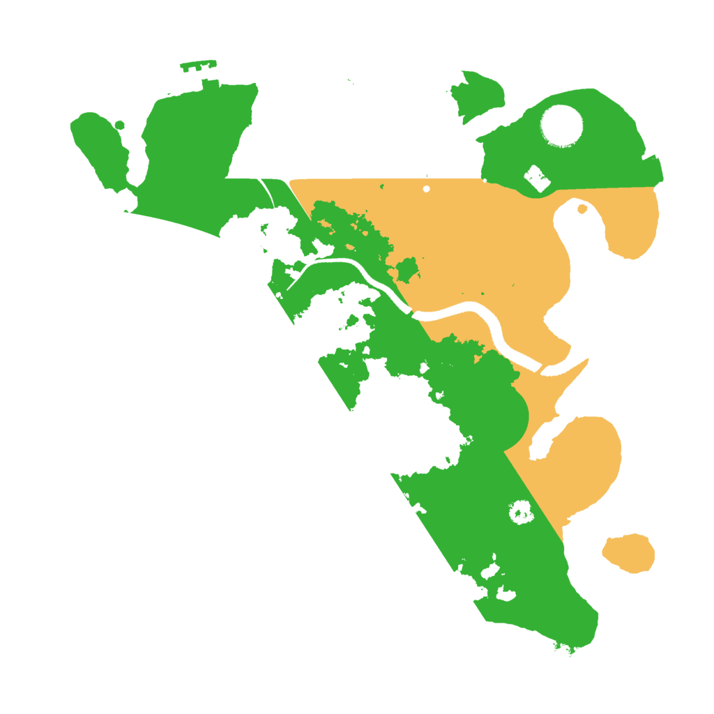 Biome Rust Map: Procedural Map, Size: 3000, Seed: 78018