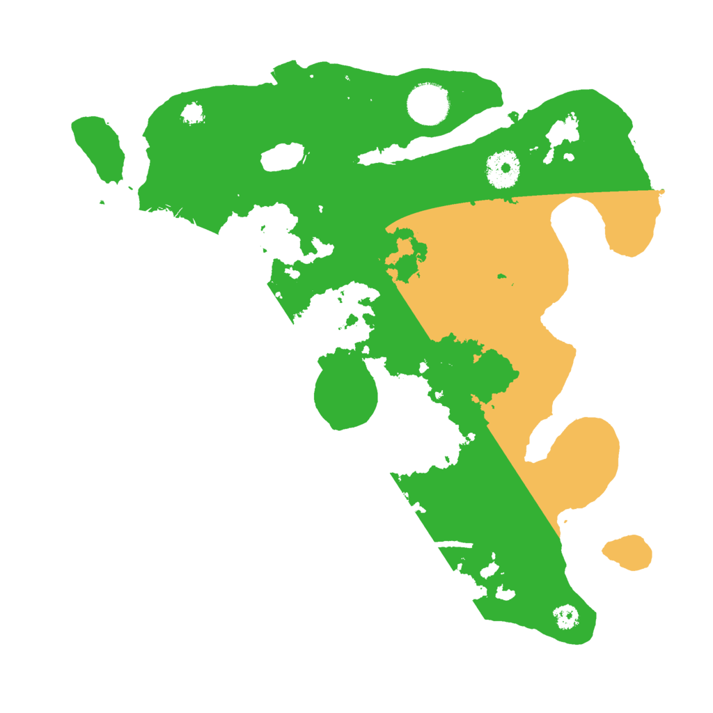 Biome Rust Map: Procedural Map, Size: 3000, Seed: 78018