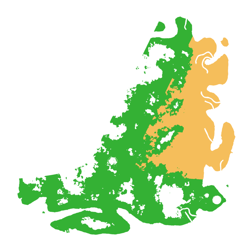 Biome Rust Map: Procedural Map, Size: 5000, Seed: 24566456
