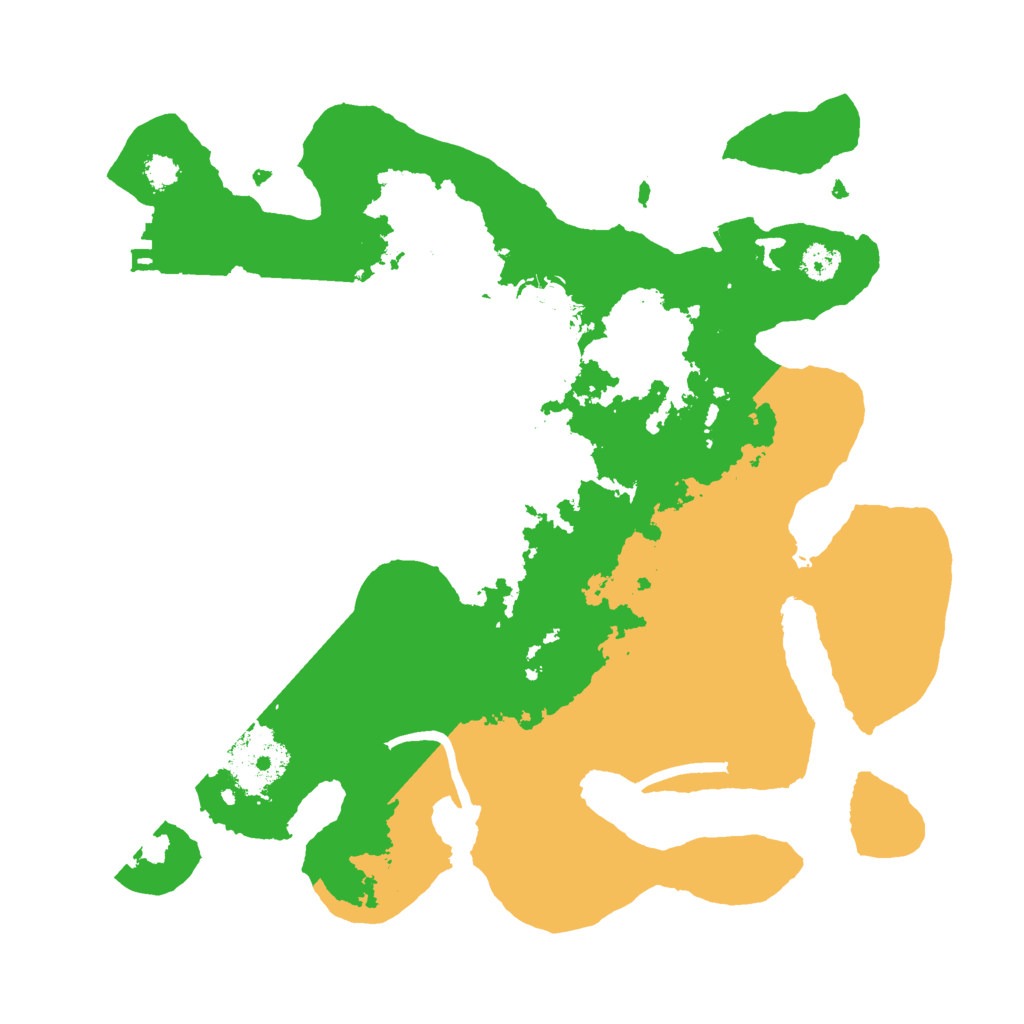Biome Rust Map: Procedural Map, Size: 2800, Seed: 1234567
