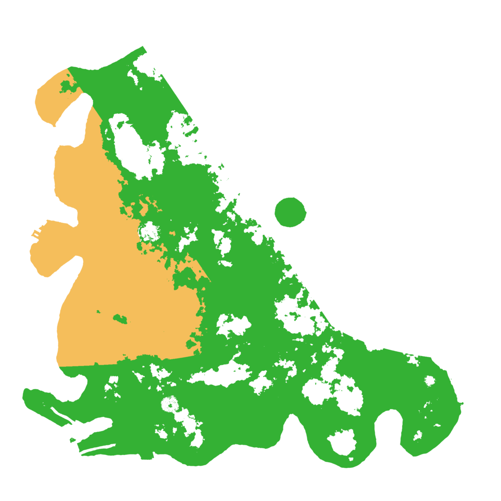 Biome Rust Map: Procedural Map, Size: 4500, Seed: 341749718