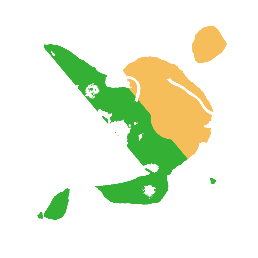 Biome Rust Map: Procedural Map, Size: 2000, Seed: 85973