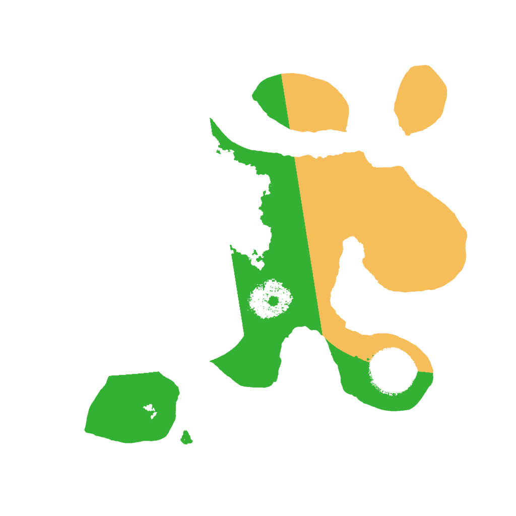 Biome Rust Map: Procedural Map, Size: 2000, Seed: 857472675