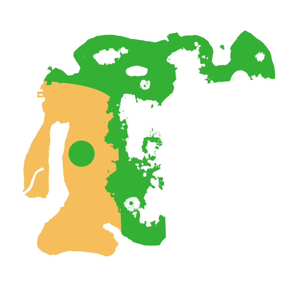 Biome Rust Map: Procedural Map, Size: 3000, Seed: 20802