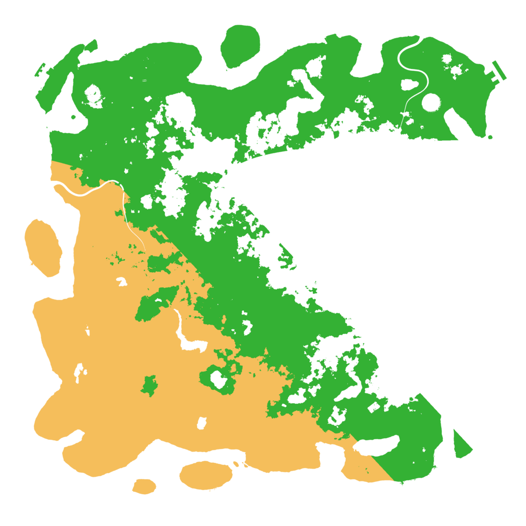 Biome Rust Map: Procedural Map, Size: 5000, Seed: 1155976438