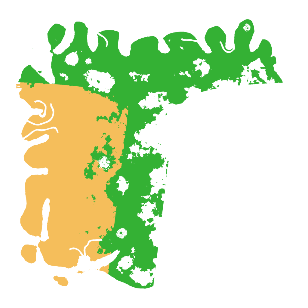 Biome Rust Map: Procedural Map, Size: 4500, Seed: 151782374